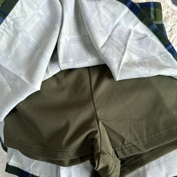 WEWOREWHAT NWT Plaid Twill Tennis Mini Skirt Size 2 128.00 - Picture 3 of 8